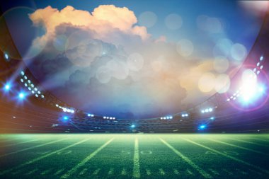 Amerikan Futbol Stadyumu 3D görüntüleme