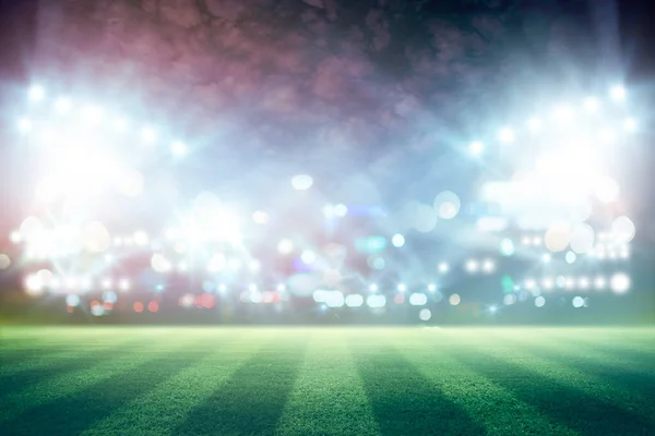 Lichten Nachts Stadion Rendering — Stockfoto