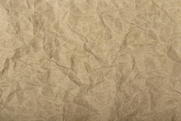 Crumpled of brown recycle paper background, textured for background.