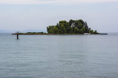 Pontikonisi - Mouse Adası - Corfu Yunanistan.