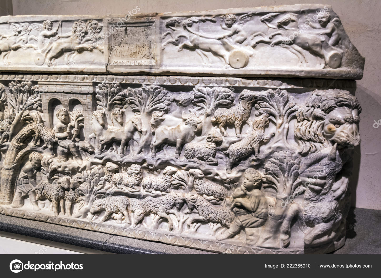 古典レリーフ【Apoteosi di Romolo】