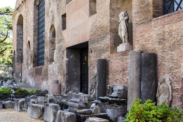 Rome Italië September 2017 Ruïnes Van Thermen Van Diocletianus Rome — Stockfoto