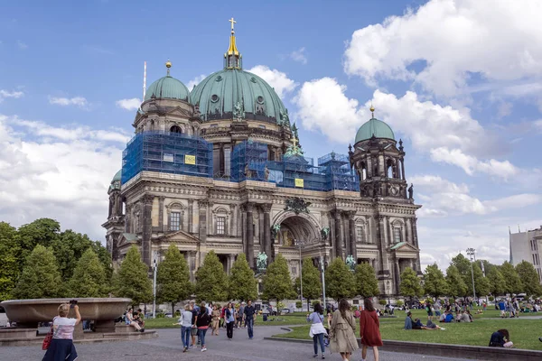 Berlínská katedrála, Berlín, Německo, Evropa — Stock fotografie