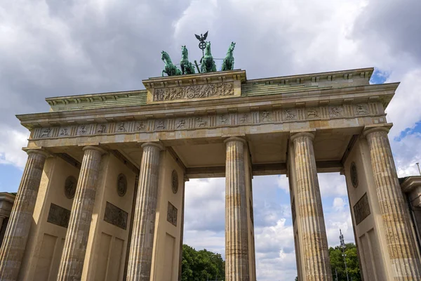 Porta di Brandeburgo a Berlino — Foto Stock