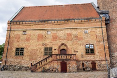 Berlin'de Spandau Kalesi'nde eski bulding