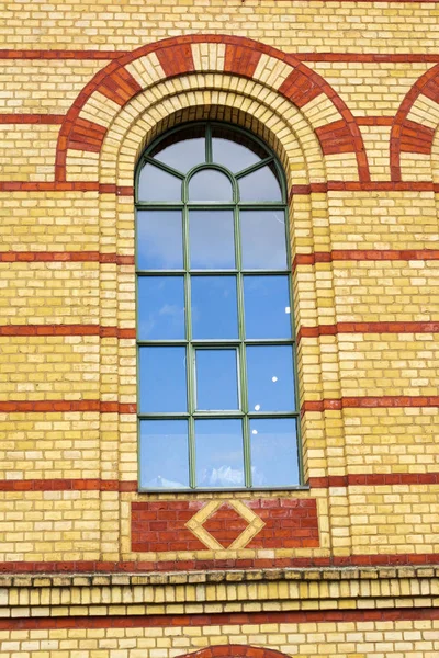 Old window at Berlin Spandau Castle Citadel — Stock Photo, Image
