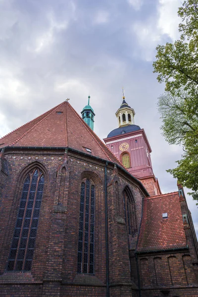Spandau. Kyrkan St. Nikolai Kirche. Berlin, Germany — Stockfoto