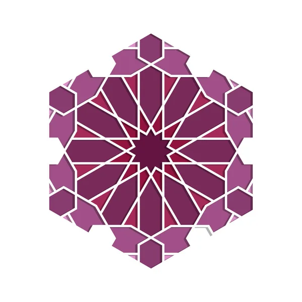 Исламский Геометрический Шаблон Исламский Геометрический Фон — стоковый вектор