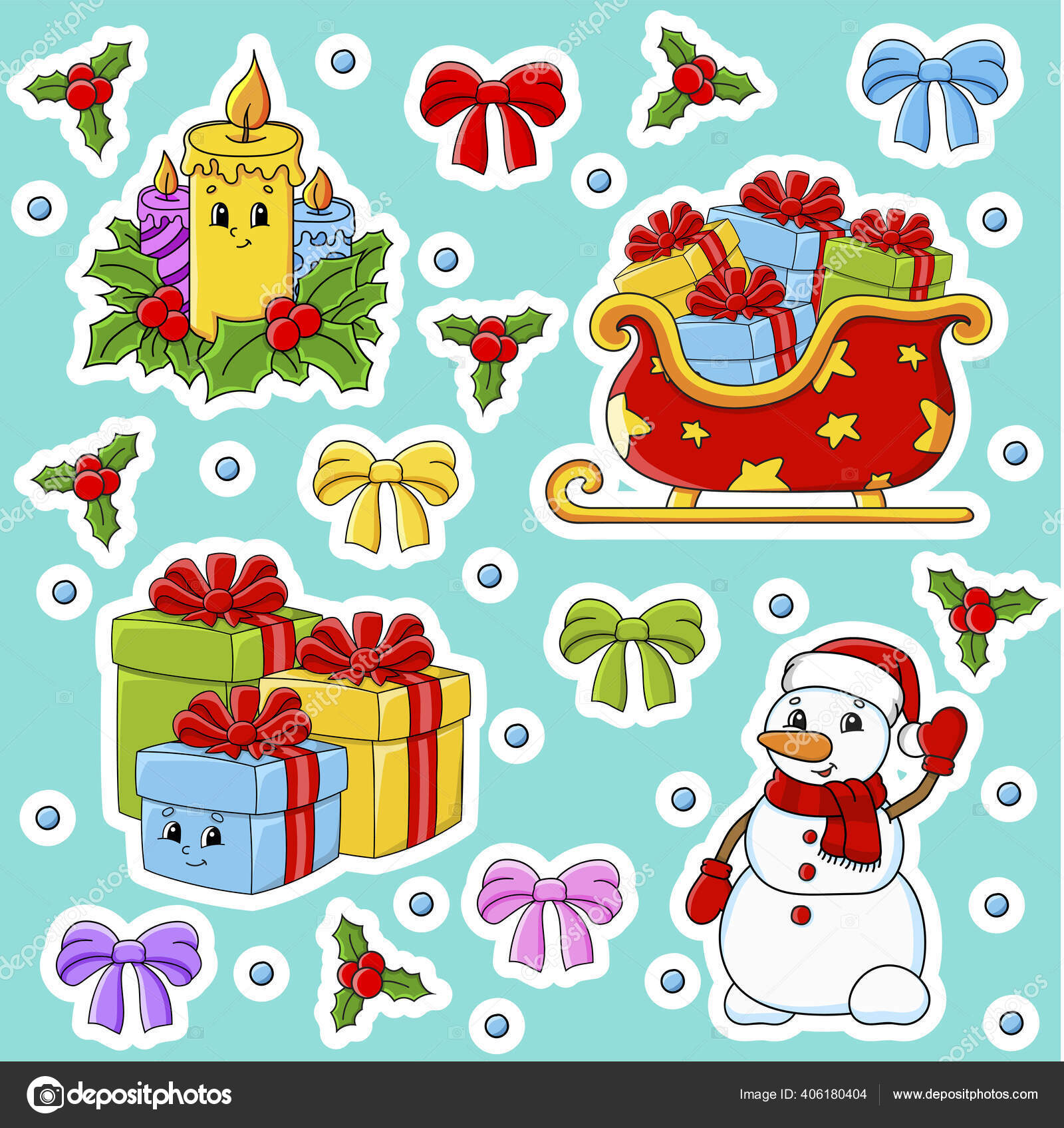 511 Santa Claus Theme Elements Vectors Royalty Free Vector Santa Claus Theme Elements Images Depositphotos