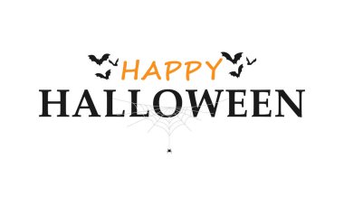 Cadılar bayramı metin harfleri ya da etiket vektör resmi