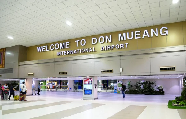 Bangkok Tailandia Junio 2018 Salón Principal Del Aeropuerto Internacional Don — Foto de Stock