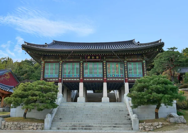Bongeunsa Buddhistický Chrám Okrese Gangnam Soul Jižní Korea — Stock fotografie