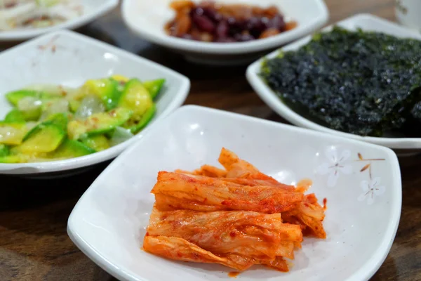 Korean traditional side dishes — Stock Photo, Image