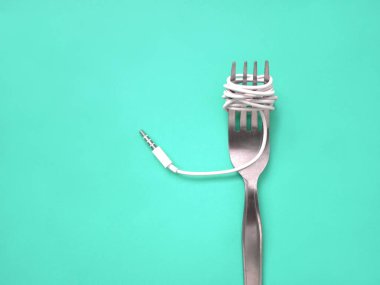 İnternet medya tüketim kavramı.