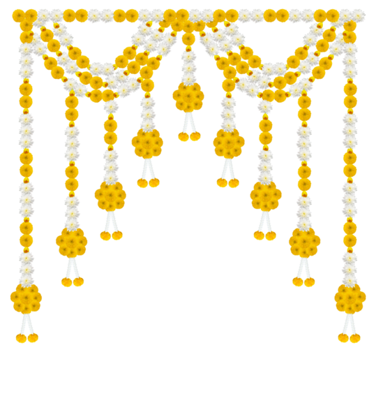 Düğün dekorasyonu için kadife çiçeği süslemesi, mutlu bayramlar, Hint bayramı festivali arka planı.