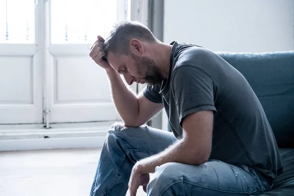 Young man suffering from depression — Stock Photo, Image