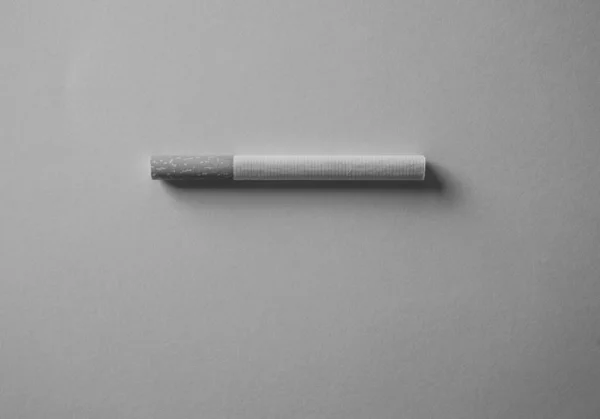 Cigarette Isolated Conceptual Image Copy Space Text Advertising Style Stop — Stock Photo, Image