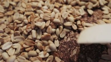 Fıstık kızartma işlemi.. 