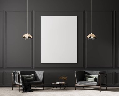 Poster çerçeveleri İskandinav tarzı iç arcmha ile alay