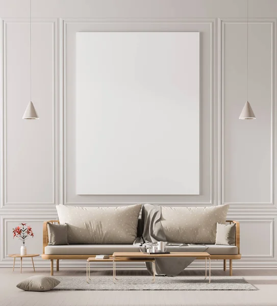Poster çerçevesi İskandinav tarzı iç alay. Minimalist 
