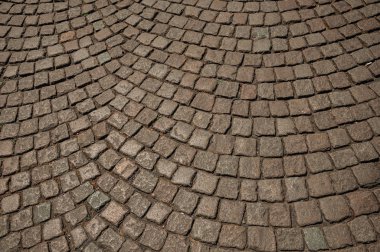 Bruges Şehir Merkezinde Taş kaldırım