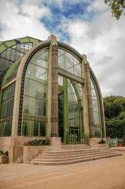 Winter Garden facade at the Garden of Plants in Paris