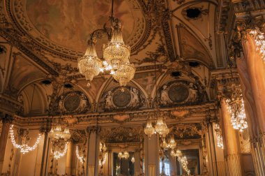 Paris'teki Quai d'Orsay Müzesi'nde lüks salon dekorasyonu