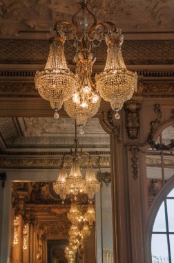 Paris'teki Quai d'Orsay Müzesi'nde lüks salon dekorasyonu