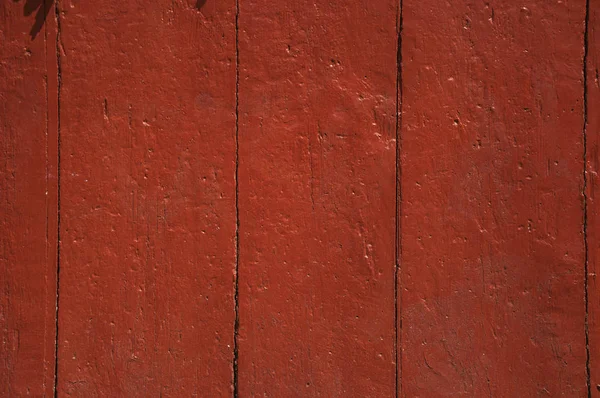 Bemalte Holzbohlen in einer alten Tür — Stockfoto