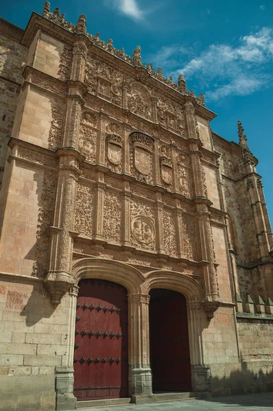 Brána na univerzitě v Salamanca — Stock fotografie