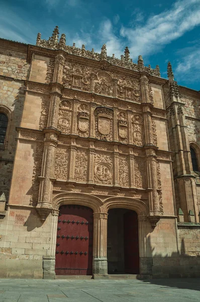 Brána na univerzitě v Salamanca — Stock fotografie