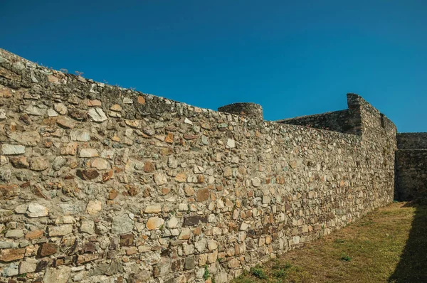 マルバオ城の固体石垣 — ストック写真