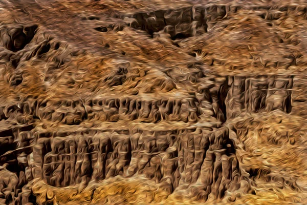 Arid Felsigen Felsen Auf Dem Tal Der Könige Bei Der — Stockfoto