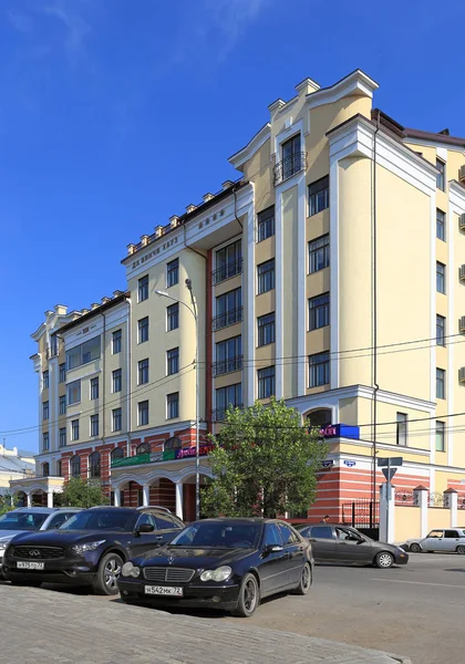 Tyumen Oroszország Augusztus 2018 Apartman Ház Egy Prémium Osztály Vinci — Stock Fotó