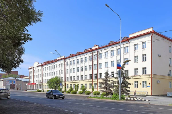 Tyumen Russie Août 2018 Institut Formation Professionnelle Complémentaire Lunacharsky Street — Photo