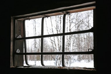 Eski hapishane Gulag Stalin'in 501-inşaat sitelerin Kışlası. 