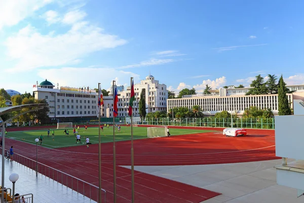 2013年8月13日 俄罗斯索契 儿童体育场和青年体育学校1 — 图库照片