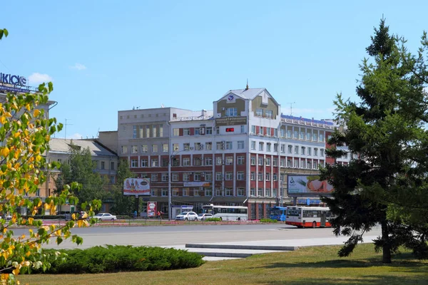 Barnaul Ryssland Juli 2011 Högre Utbildningsanstalt Gren All Ryska Korrespondens — Stockfoto