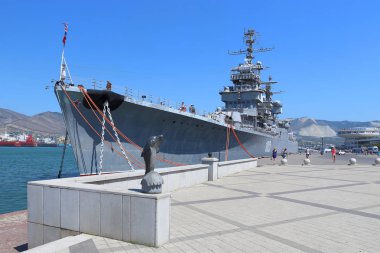 Novorossiysk, Rusya Federasyonu-Ağustos 10, 2015: Görünüm 