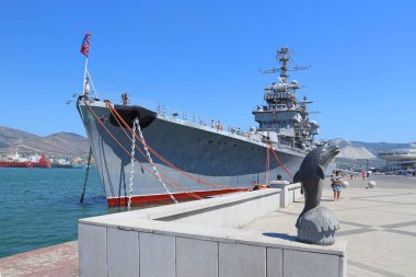 Novorossiysk, Rusya Federasyonu-Ağustos 10, 2015: Görünüm 