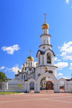 Rusya'nın Surgut Hanlık-Mansiysk ilçesindeki Ortodoks Kilisesi