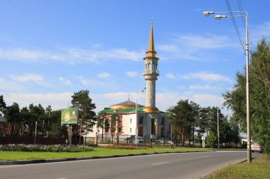 Rusya'nın Surgut Hanlık-Mansiysk ilçesindeki Cami