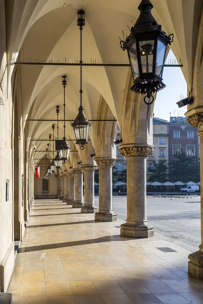 Salón Del Paño Cracovia Patrimonio Humanidad Por Unesco —  Fotos de Stock