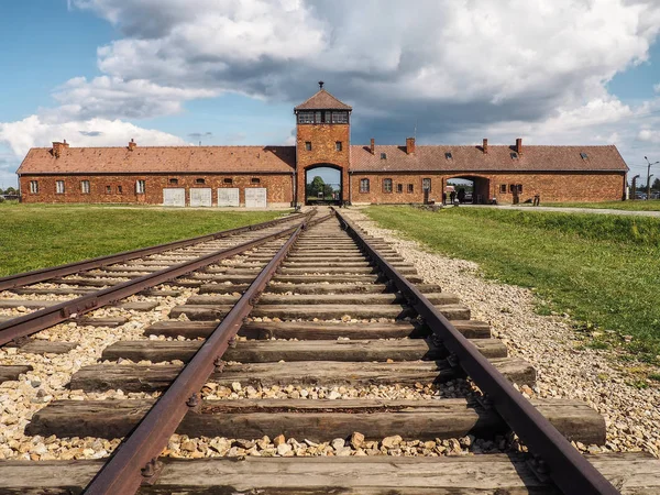 Toplama Imha Kampları Inşa Işgal Altındaki Polonya Nazi Almanyası Tarafından — Stok fotoğraf