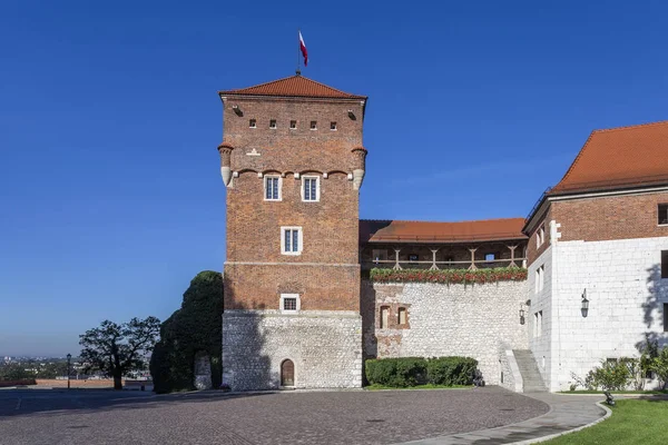 Вавель Королевский Замок Кракове Польша — стоковое фото