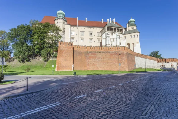 Вавель Королевский Замок Кракове Польша — стоковое фото