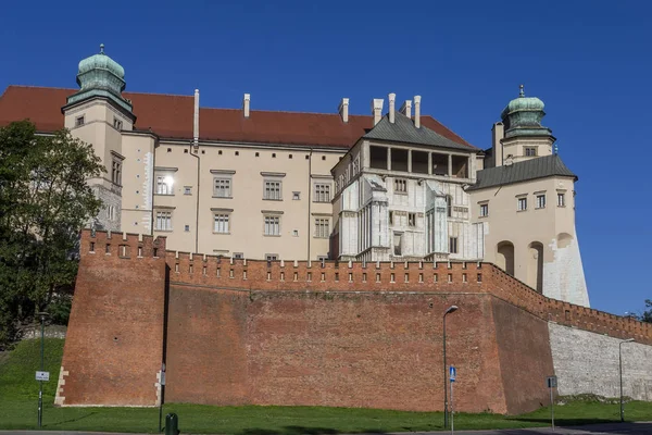 Вавель Королевский Замок Кракове Польша — стоковое фото