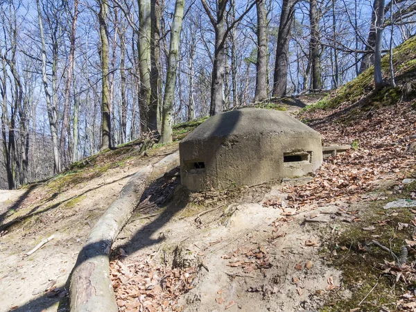 Vieux bunker oublié de la Seconde Guerre mondiale — Photo