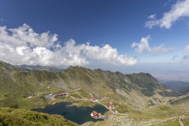 Romanya 'da Balea Gölü (Lacul Balea)