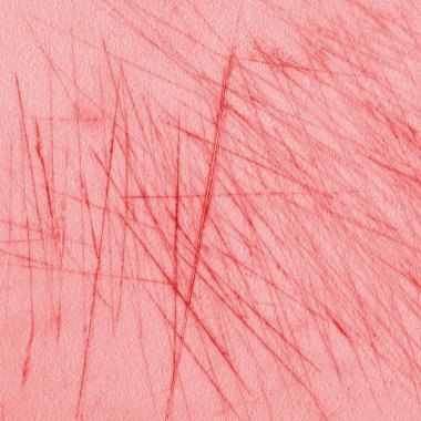 arka plan olarak bir eski plastik kesme tahtası kırmızı dokusuna boyalı